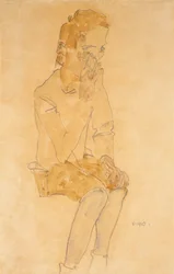 Ragazzo seduto, 1910