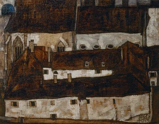 Stadt Stein II (olio su tela)