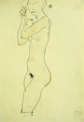 Nudo in Piedi, 1913