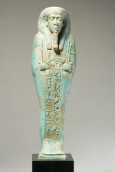 Figura Ushabti per Hor-Khebi, Periodo Tardo Dinastico, fine XXV-inizio XXVI dinastia, c.700-600 a.C.