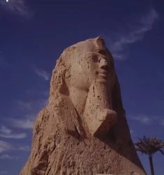 Sfinge di alabastro, Nuovo Regno, probabilmente dal regno di Amenhotep II, c.1450-1425 a.C.