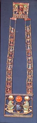 Collana del Sole Nascente, dalla tomba di Tutankhamon (c.1370-52 a.C.) Nuovo Regno