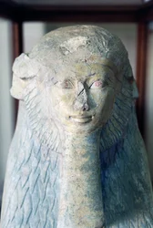 Sfinge della Regina Hatshepsut, da Deir el-Bahari, Civiltà Egizia, Nuovo Regno, XVIII Dinastia