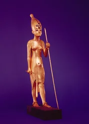 Statuetta del re, dalla Tomba di Tutankhamon