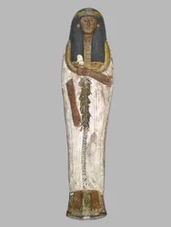 Bara della Signora della Casa, Weretwahset, reinscritta per Bensuipet, trovata a Tebe, Nuovo Regno, c.1292-1190 a.C.