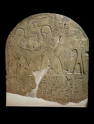 Stele dedicata a Iside dall