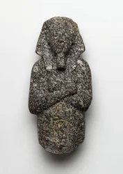 Figura Ushabti di Amenophis IV (Akhenaton) (c.1364-1347 a.C.) da El Amarna, Nuovo Regno