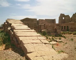 Nilometro, dal Tempio Mortuario di Ramses III, Nuovo Regno