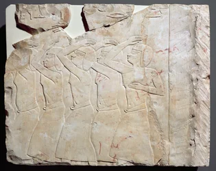 Rilievo dalla tomba di Nes-Peka-Shuty, Deir El-Bahri, Tebe, (dettaglio)
