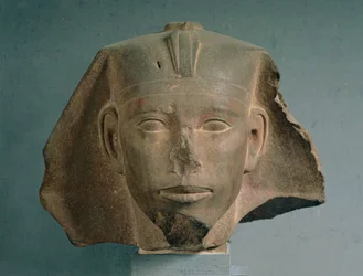 Testa del re Djedefre, da Abu Roash, Antico Regno, c.2565-2558 a.C.