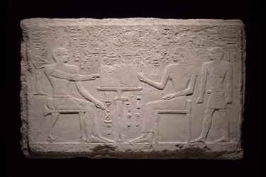 Frammento di muro dalla tomba di Thenti, 2524-2400 a.C.