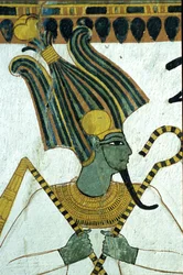 Antico Egitto, pittura murale, Osiride, Signore dell