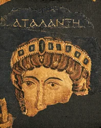 Testa di Atalanta, particolare (arazzo)