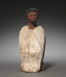 Modello di proprietario di barca, 2040-1648 a.C. (legno dipinto)