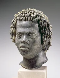 Testa di un uomo nero, tardo II secolo a.C.
