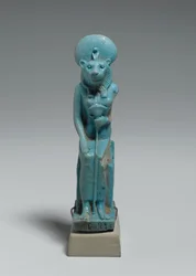 Figura seduta di Sekhmet, 305-30 a.C.