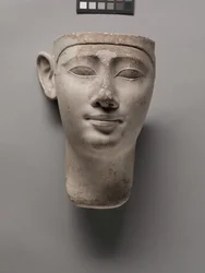 Testa votiva di un re, 305-246 a.C.