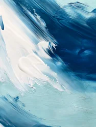 Abstract Blue Motion