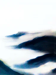 Onde blu astratte