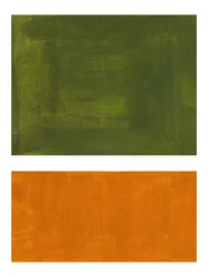 Abstract Verde Arancione