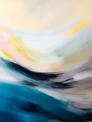 Flusso oceanico astratto