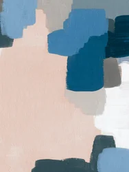 Blocchi astratti in blu rosato