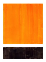 Astratto arancione e nero audace