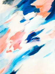 Blu dinamico, rosa, astratto