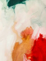 Oro liquido rosso astratto