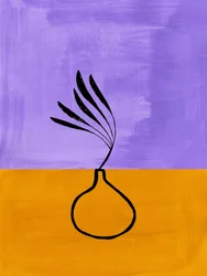 Vaso botanico minimalista