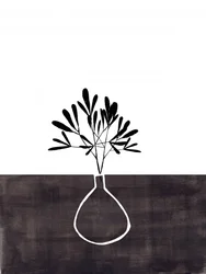 Vaso minimalista per piante