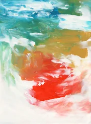 Un flusso di colori vivaci