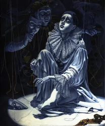 Il triste burattino Pierrot