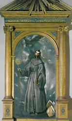 San Bernardo da Siena (dipinto su tela)