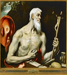 San Girolamo penitente (dipinto su tela)
