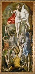 La Resurrezione (dipinto su tela)