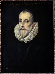 Ritratto di Rodrigue Vazquez, Presidente del Consiglio delle Finanze e Castiglia