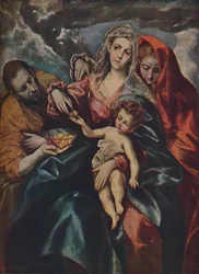 Sacra Famiglia, c1590, 1938