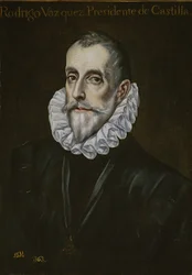Ritratto di Rodrigo Vázquez de Arce, primo terzo del XVII secolo