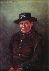 Capo Geronimo (olio su tela)