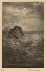 Una roccia nel mare