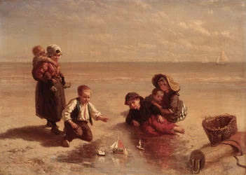 Divertimento sulla spiaggia