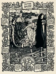 Illustrazione alla poesia di Wordsworth Alla Margherita, n. 2, 1923