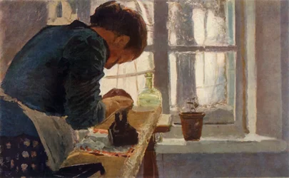 La lavandaia, fine XIX secolo, 1965