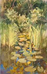 Acque calme ad Abramtsevo, c. 1888