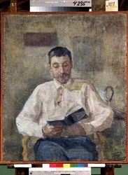 Ritratto del pittore russo Mikhail Matiouchine