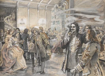 Celebrazioni pasquali alla corte di Pietro il Grande