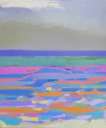 Orizzonte astratto e vivace