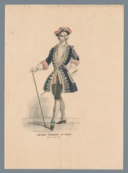 Costume francese, XVIII secolo (sotto Luigi XV)