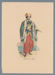 Costume di un Pascià